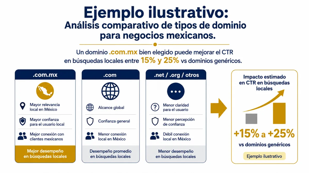 Diagrama ilustrativo de como elegir dominio perfecto