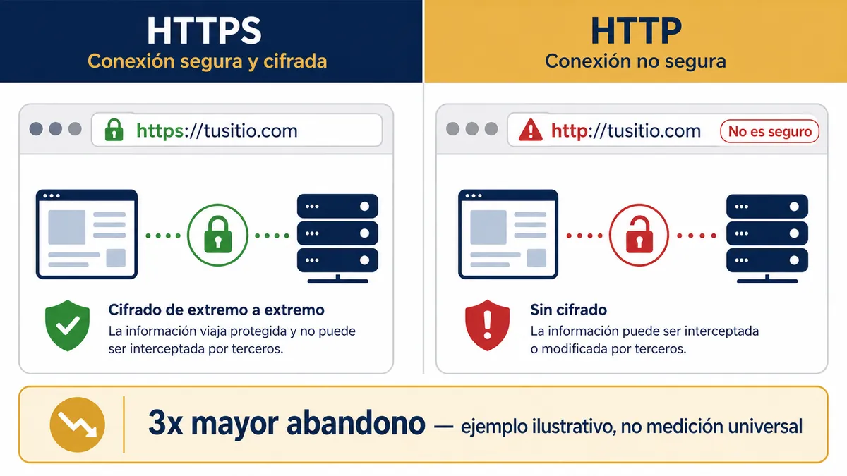 Diagrama ilustrativo de ssl https que es
