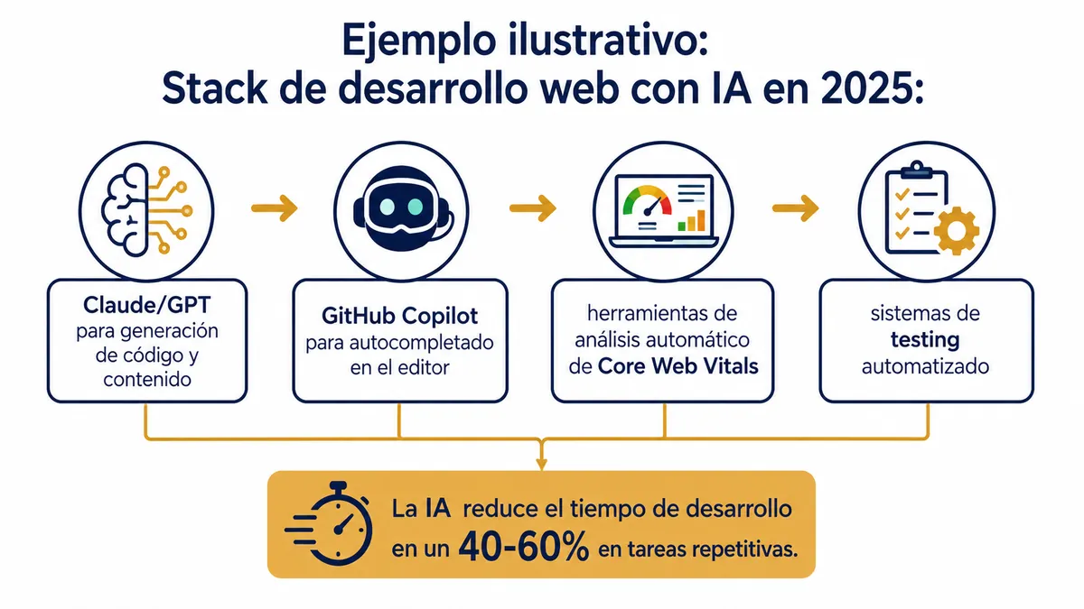 Diagrama ilustrativo de tendencias web 2025 mexico