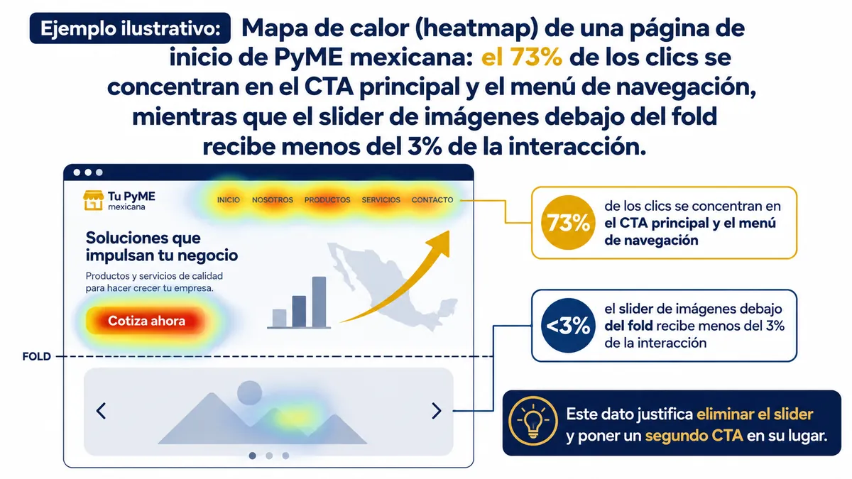 Diagrama ilustrativo de ux ui para pymes mexico