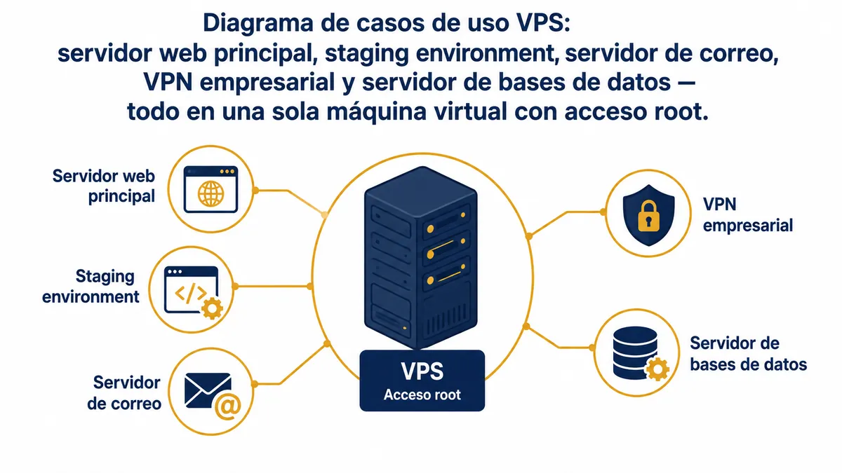 Diagrama ilustrativo de vps mexico para que sirve